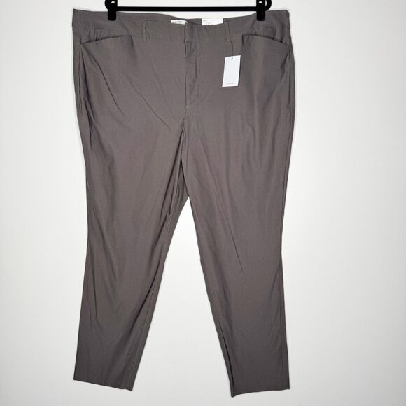 NEW Nine West High Rise Slim Tapered Ankle Pants Women's Plus Size 24 - Picture 10 of 10